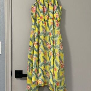 Tropical Floral Kids Dress